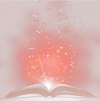 奇妙触发效果魔法书免抠