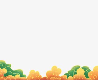 祥云素材，植物素材免抠