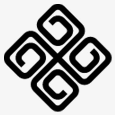 精致回字形花纹免抠