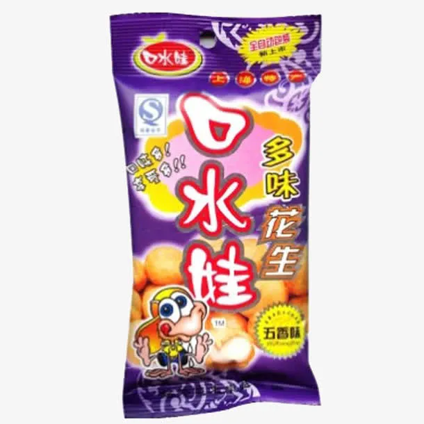 五香味多味花生免抠