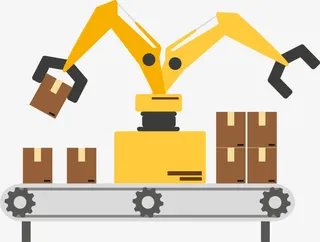 机械生产免抠
