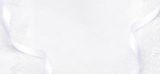 白色花纹飘带背景banner装饰高清