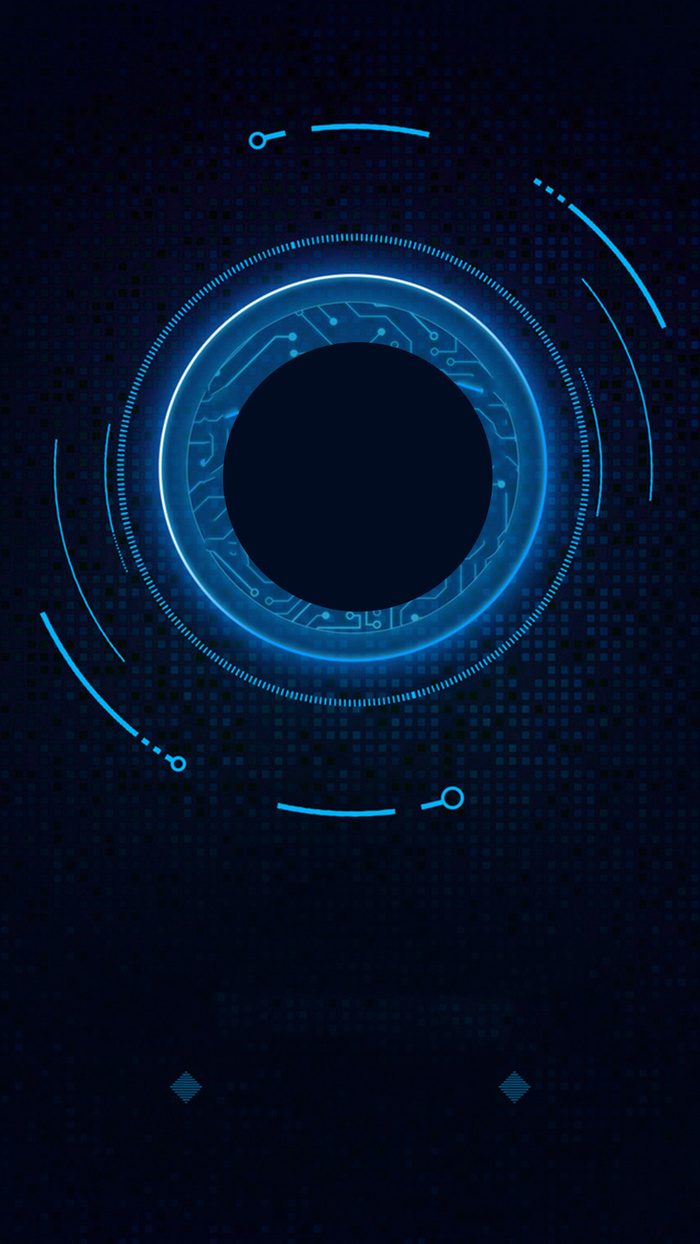 开启智慧钥匙科技感商务H5背景素材高清