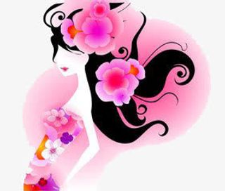 简单人物插画免抠