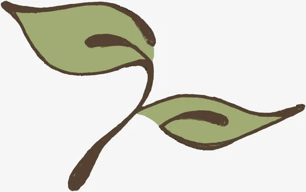 绿色叶子免抠