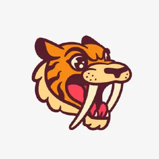 凶狠的老虎免抠