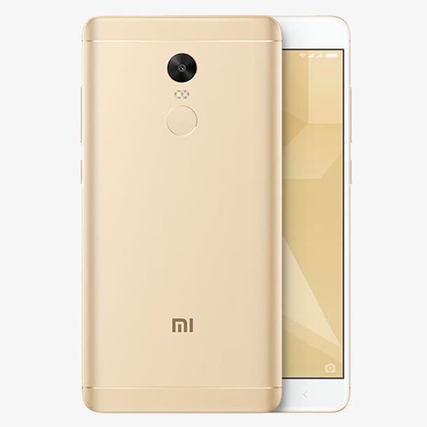 香槟金小米note4X免抠