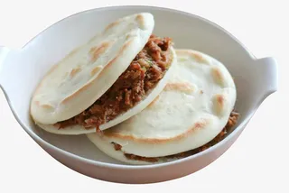 西安特色小吃腊汁肉白吉馍免抠