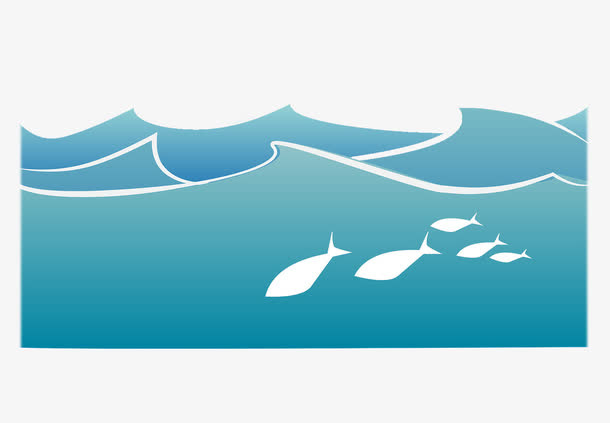 海洋里的水纹免抠