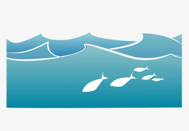 海洋里的水纹免抠