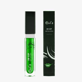 绿色唇彩糖果味免抠