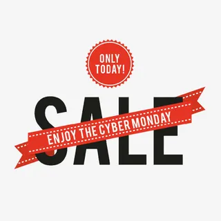 黑色星期五促销标签免抠