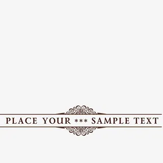 欧式花纹边框图片免抠