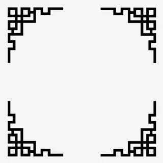 花边中国风元素免抠