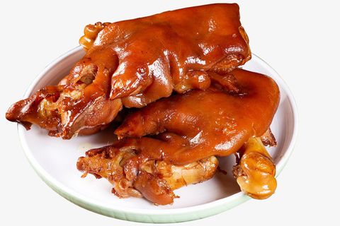 热卤猪手猪脚免抠漂浮其他元素