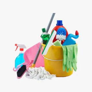 家政人员打扫工具大集合免抠