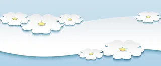 小清新花朵背景素材高清