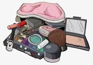 化妆品装饰点缀免抠