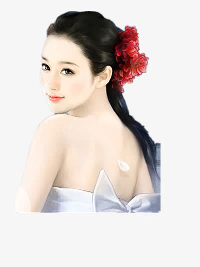 美女免抠