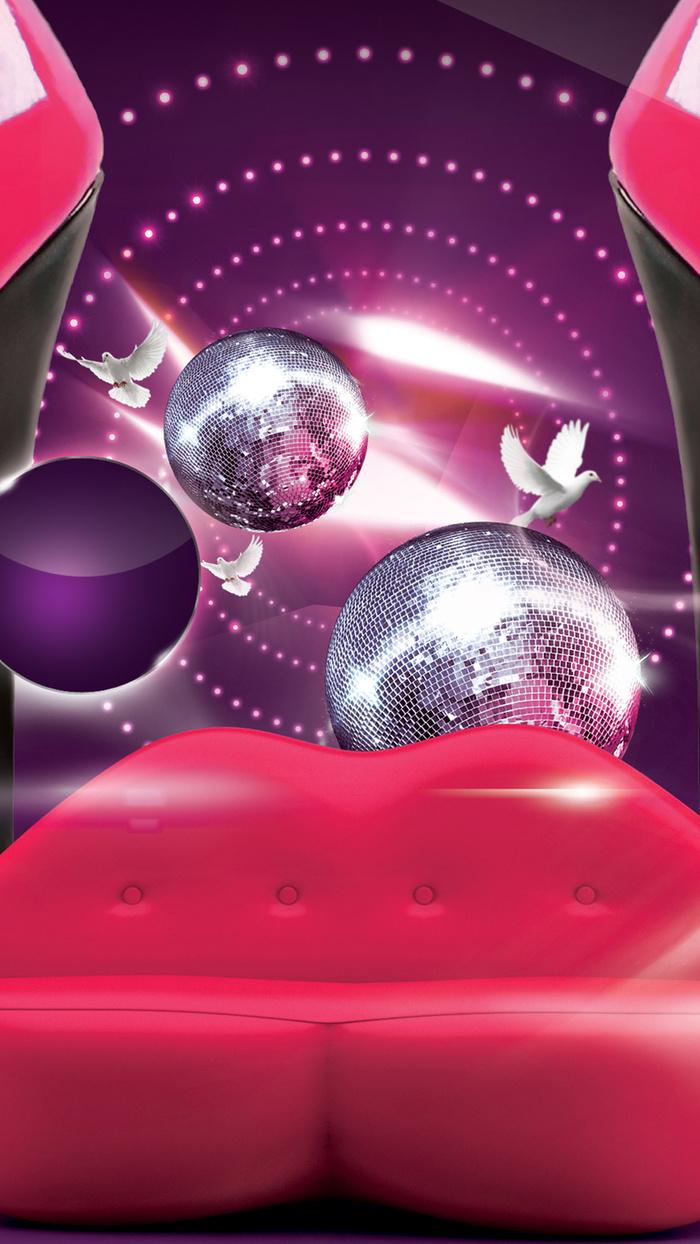 炫彩质感图形H5背景高清