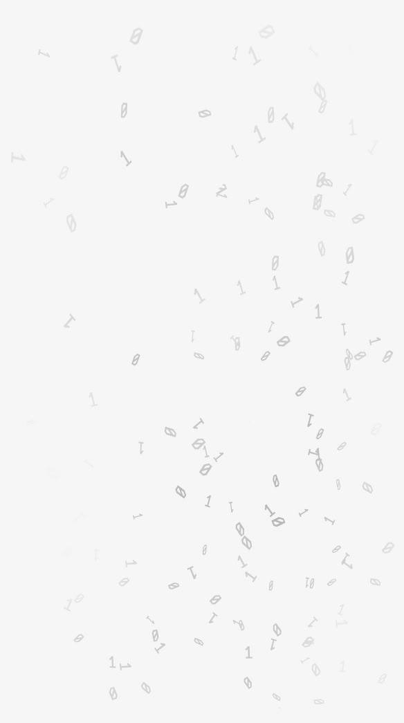 数字01漂浮底纹免抠