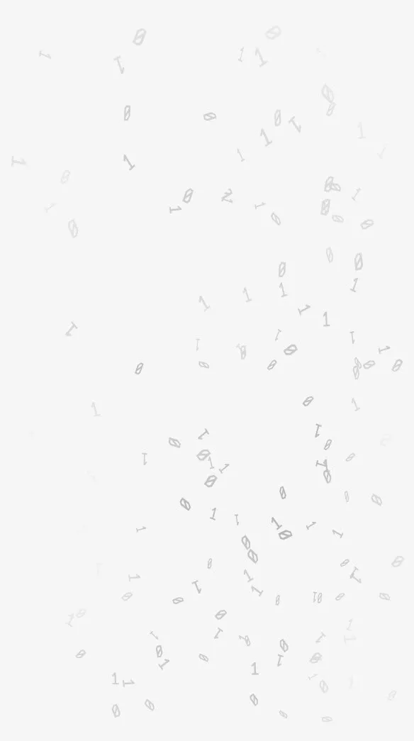 数字01漂浮底纹免抠