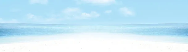 天空大海海滩素材免抠