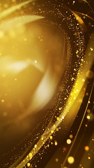 大气炫酷金色动感科技H5背景高清