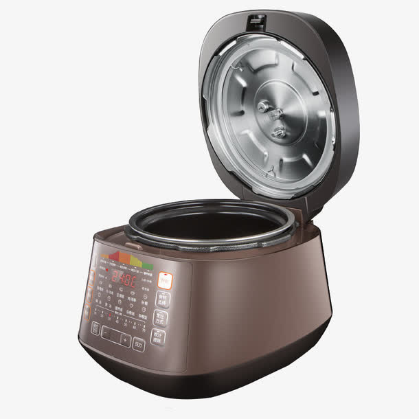 咖啡色电压锅免抠