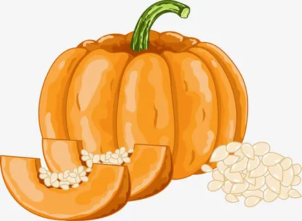 黄色的南瓜免抠