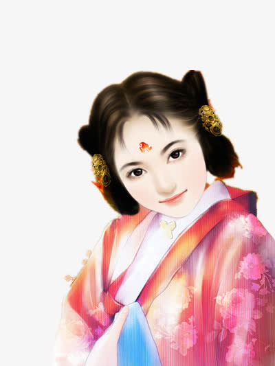 古代美女免抠