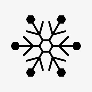 冰雪花snowflake-icons免抠
