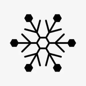 冰雪花snowflake-icons免抠