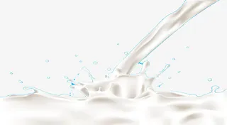 酸奶   白色  素材免抠