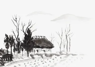 古风院落文化院景免抠