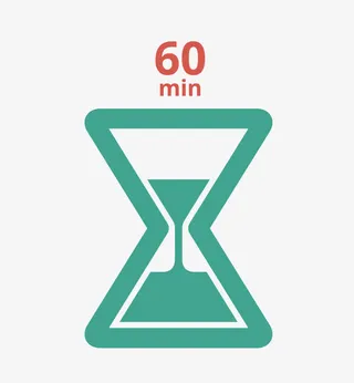 矢量 倒计时60分钟免抠