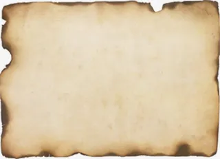 烧焦的牛皮纸免抠