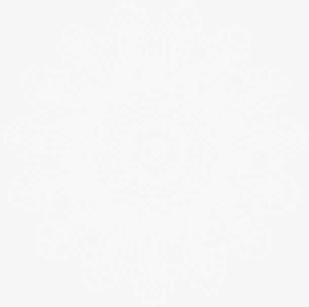 白色蕾丝图案免抠