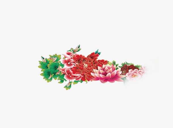 牡丹免抠