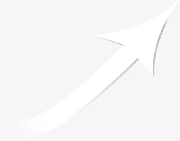 白色箭头招聘海报免抠