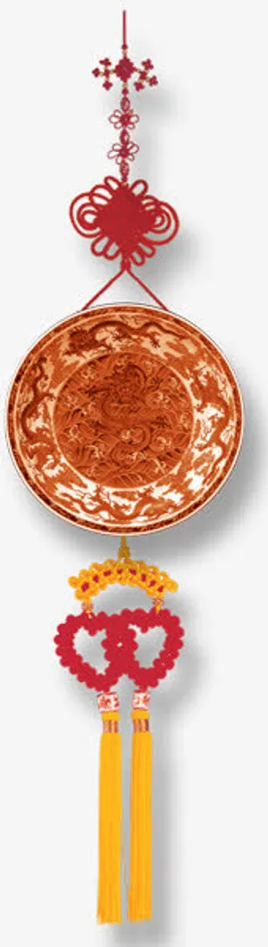 卡通中国风素材中国结素材 吊坠免抠