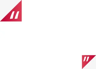 红色矢量双引号符号图免抠