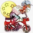 魔法卡通巫婆元素免抠