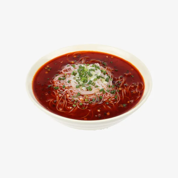 产品实物麻辣米线一碗免抠