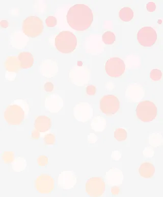 粉色简约圆圈免抠