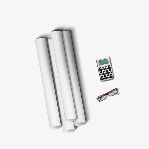 白色卷纸免抠素材免抠