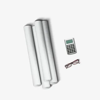 白色卷纸免抠素材免抠