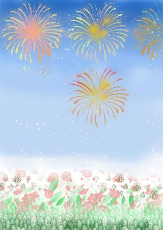 夜晚的风景画高清