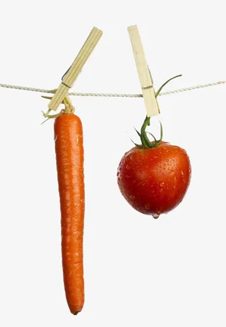 夹蔬菜的木夹子免抠