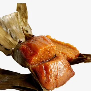 打开的糯米粽子免抠